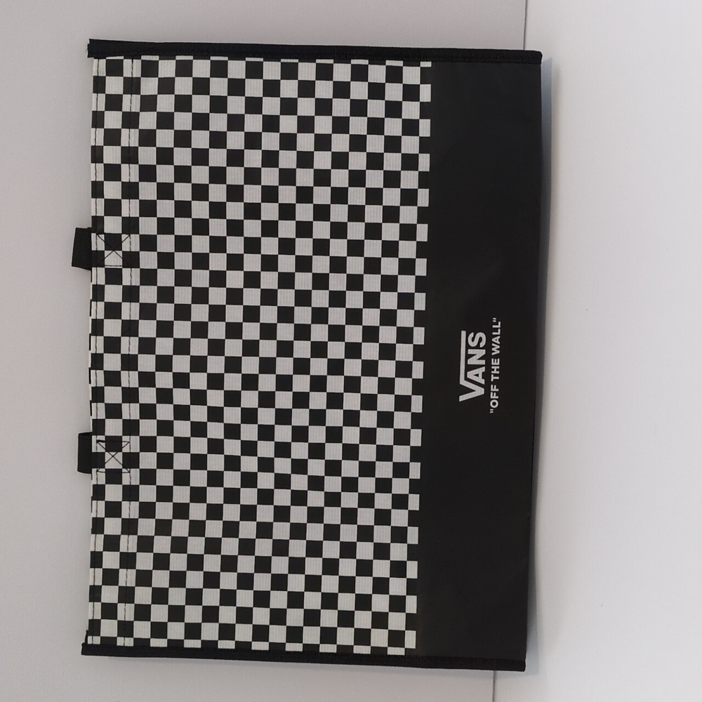 Vans Black and White Checkered Reusable Tote - Picture 4 of 4